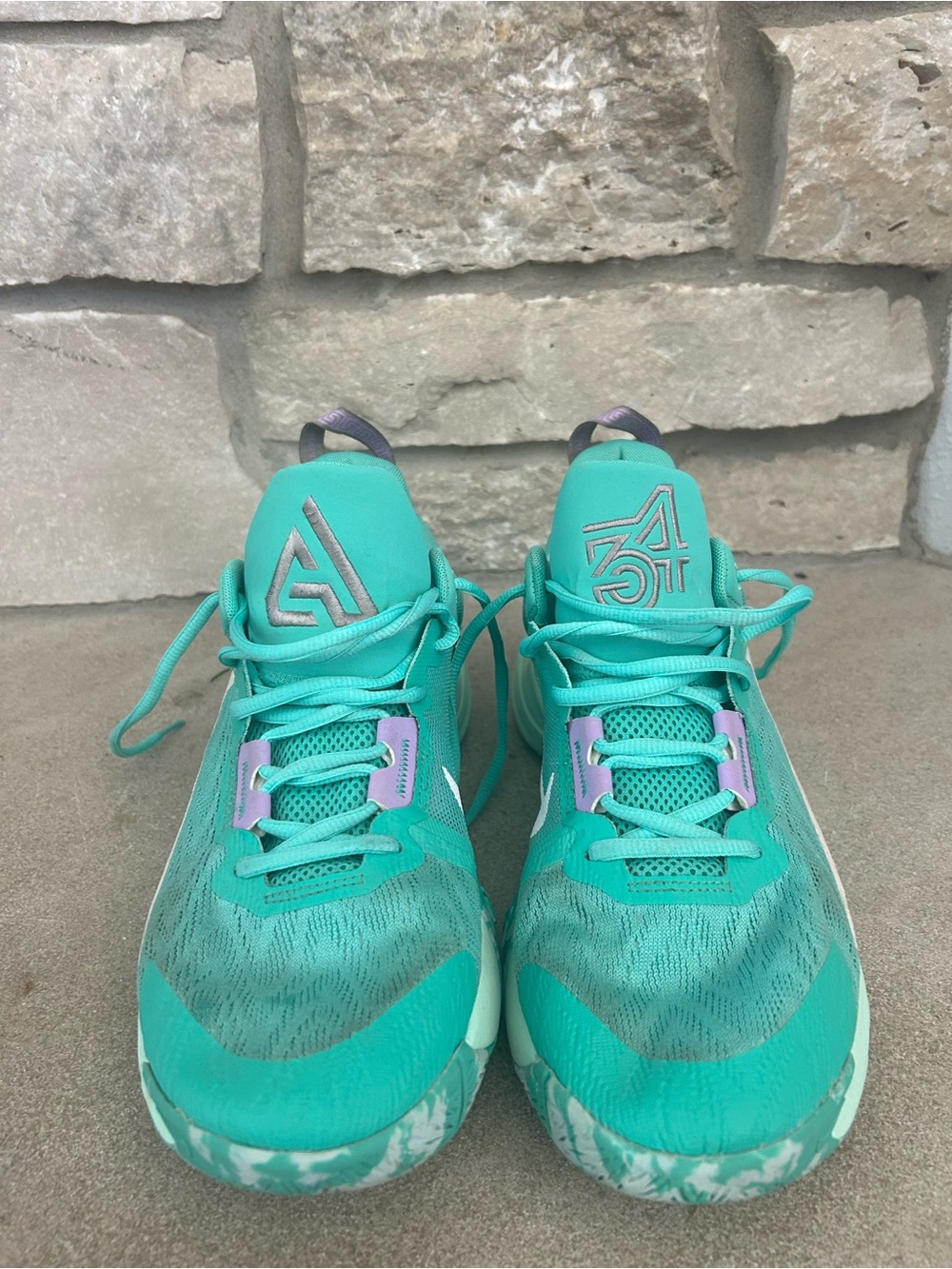 Nike Giannis Immortality 2 “Mint Purple" Basketball Sneakers men’s 10.5